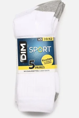 Dim Eco Chaussettes Sport x5