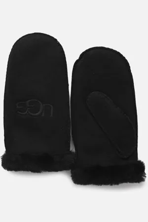 UGG W SHEARLING EMBROIDER MITTEN
