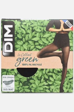 Dim Collant Semi Opaque Green 25 Deniers