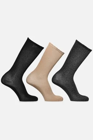 Pieces® Pcsebby 3Pack Long Knee Sock Fc Bc