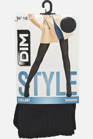 Dim Collant Style Côtes Plates