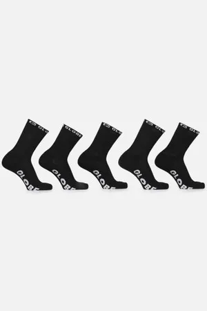 Globe BLACKOUT CREW SOCK 5 PACK