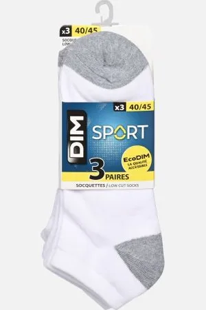 Dim Eco Sport Socquettes Courtes X3