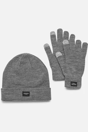 JACK & JONES Jacbeanie & Glove Knit Giftbox Jnr New
