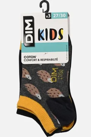 Dim Socquettes Courtes Coton Hérissons