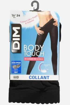 Dim Collant Body Touch Ultra Opaque 60 Deniers - Unitaire