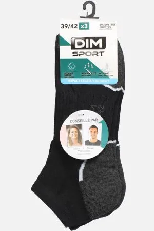 Dim Sport Impact Léger Socquettes Courtes Homme X3