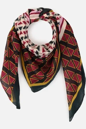 Pieces® PCTASSELO SQUARE SCARF KAC FC
