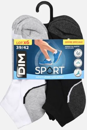 Dim Sport Impact Léger Socquettes Courtes Homme X3