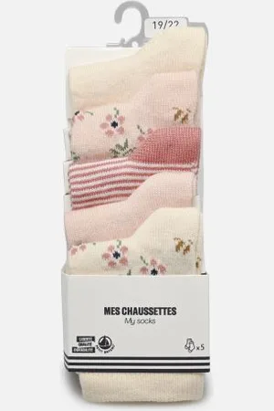 Petit Bateau 5 Paires Chaussettes A0B8P01