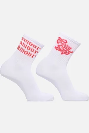 Pieces® Pcgabbi Socks 2-Pack Bc Noos Exp