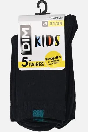 Dim Eco Mi-Chaussettes X5 Enfant