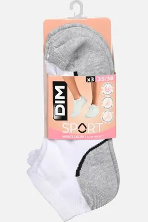 Dim Sport Impact Léger Socquettes X3