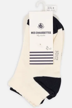 Petit Bateau 2 Paires Chaussettes A07G802