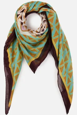 Pieces® PCTASSELO SQUARE SCARF KAC FC