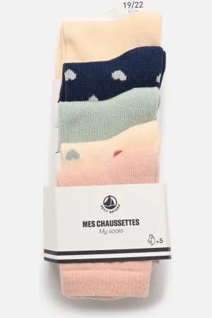 Petit Bateau 5 Paires Chaussettes