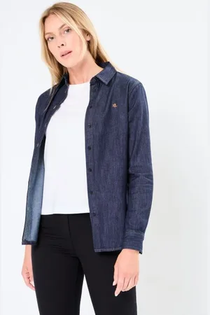Ralph Lauren Jamelko-Long Sleeve-Button Front Shirt