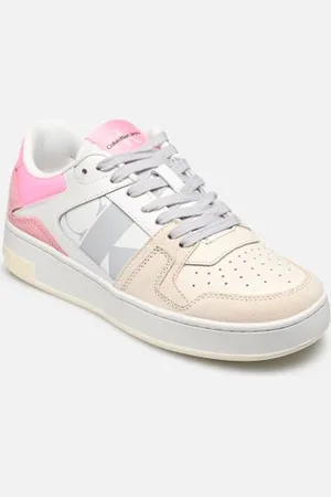 Calvin Klein BASKET CUPSOLE LACEUP MIX LTH WN