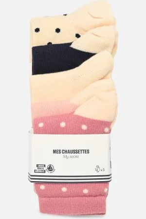 Petit Bateau 5 Paires Chaussettes A0B8R00