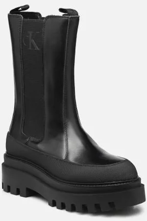Calvin Klein FLATFORM CHELSEA BOOT LTH WN