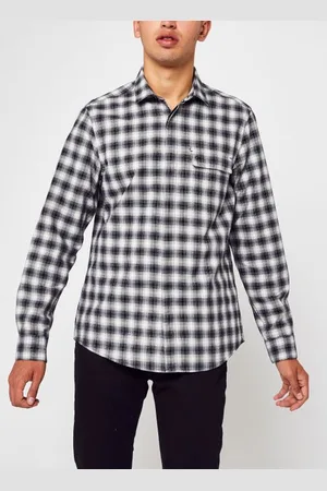 Calvin Klein Minimal Placket Check Shirt