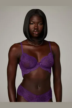 Savage X Fenty Haute Lace Unlined Demi Bra