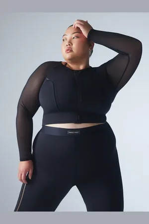 Savage X Fenty Flow Zip-Up Long-Sleeve Top