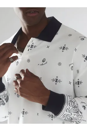Savage X Fenty Essential Terry Long-Sleeve Polo