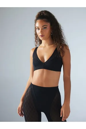 Savage X Fenty Peak Performance Low-Impact X Mesh Sports Bra