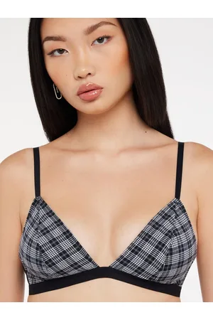 Savage X Fenty Remixed Plaid Bralette