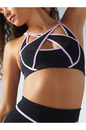 Savage X Fenty X Mesh Medium-Impact Sports Bra