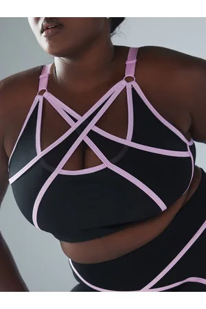 Savage X Fenty X Mesh Medium-Impact Sports Bra