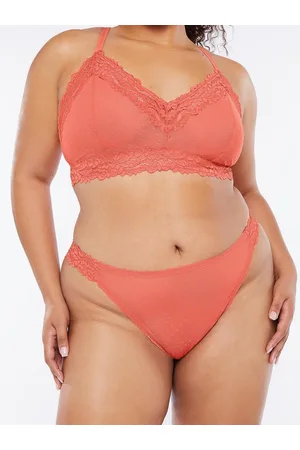 Savage X Fenty Dotted Mesh Cheeky