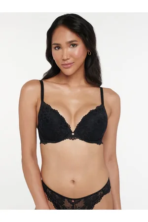 Savage X Fenty Floral Lace Push-Up Bra