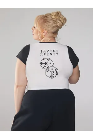 Savage X Fenty Essential Racer Baby Pocket Tee