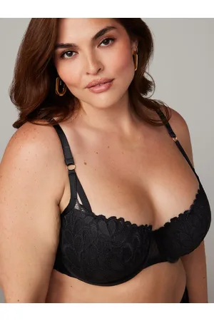 Savage X Fenty Savage Not Sorry Lightly Lined Lace Balconette Bra