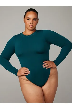 Savage X Fenty Seamless Long-Sleeve Bodysuit Teddy