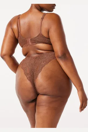 Savage X Fenty Romantic Corded Lace Brazilian Panty