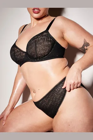 Savage X Fenty Signature Script Unlined Bra
