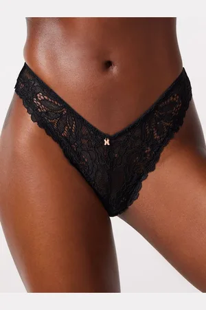 Savage X Fenty Romantic Corded Lace Thong Panty