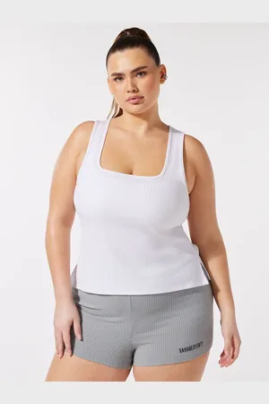 Savage X Fenty Essential Heavy Rib Square-Neck Tank