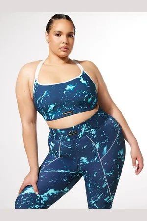 Savage X Fenty Running Hot Low-Impact Lace-Up Sports Bra