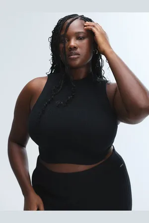 Savage X Fenty Très Soft Mock-Neck Sweater Crop Top