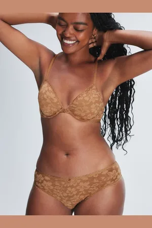 Savage X Fenty Lavish Lace Unlined Plunge Bra