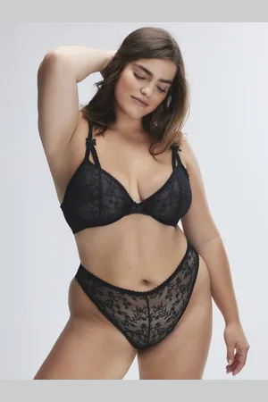 Savage X Fenty Lace After Dark Brazilian Panty