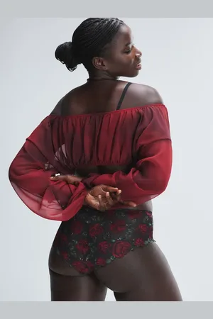 Savage X Fenty Les Roses Lace Hipster Panty