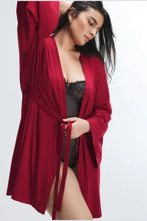 Savage X Fenty Sleek Stitch Modal Sleep Short Robe