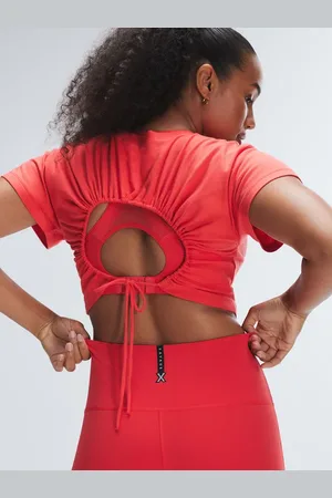 Savage X Fenty Flex On U Cinch-Back Crop Tee