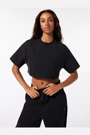 Savage X Fenty Essential Heavy Jersey Washed Cropped Tee