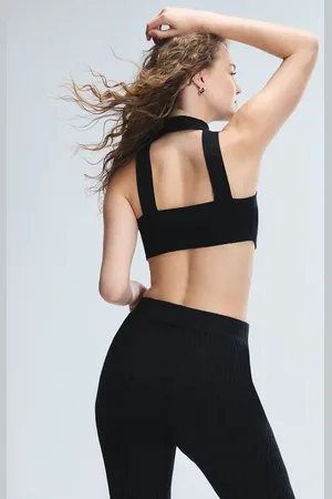 Savage X Fenty Très Soft Mock-Neck Sweater Crop Top